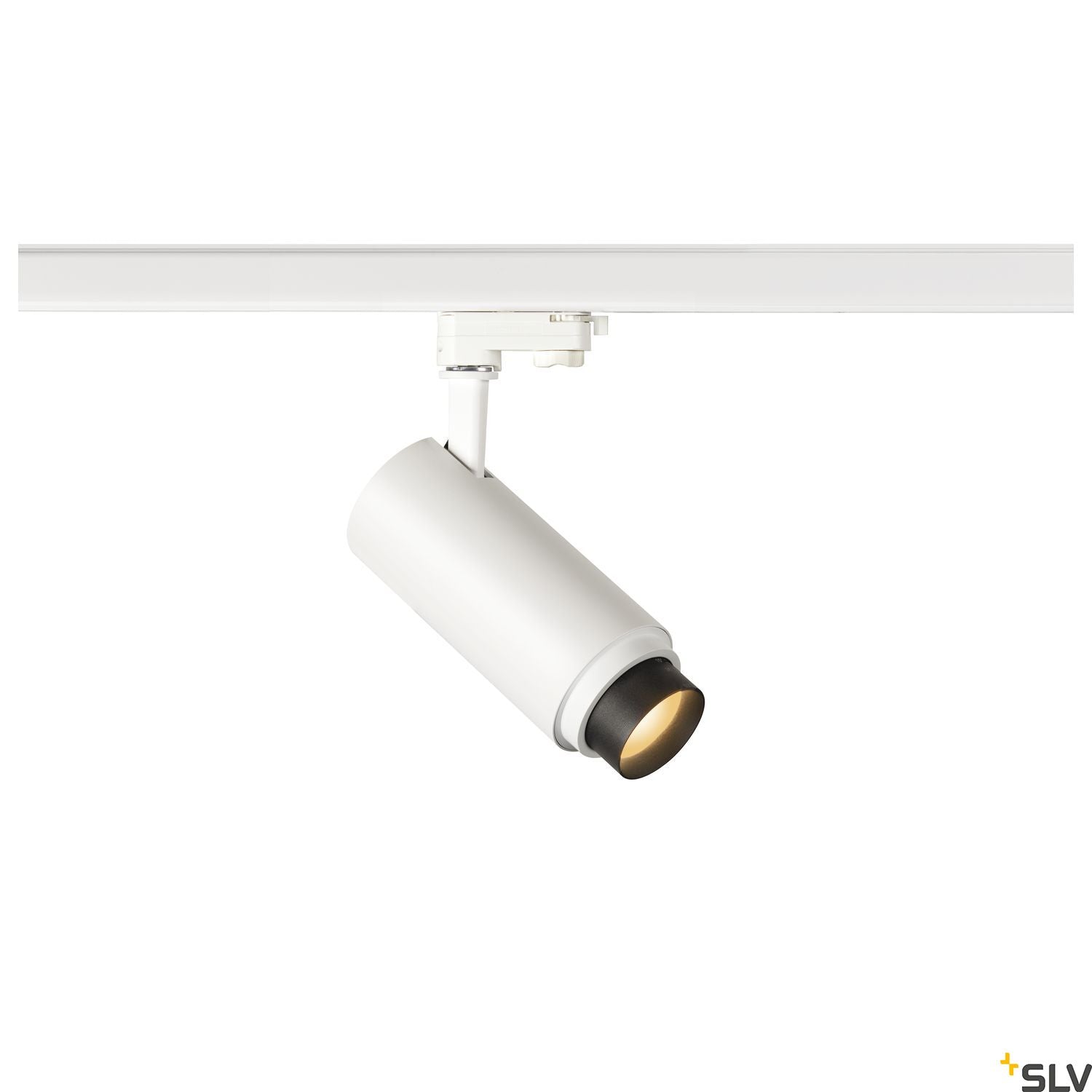 SLV NUMINOS® ZOOM Dimmable, white 3-phase spot, 20W 2700K 15-60° 1006109