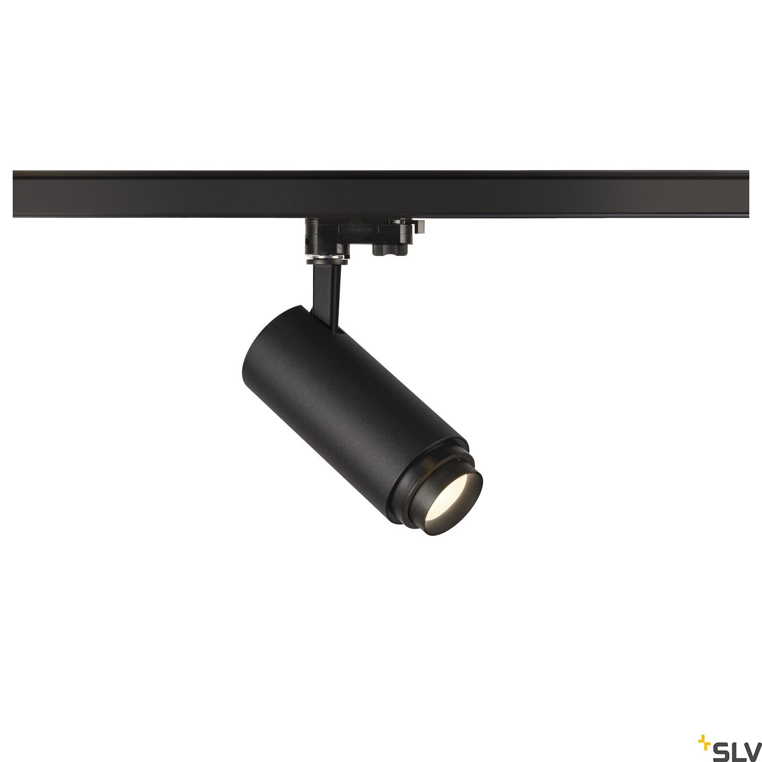 SLV NUMINOS® ZOOM Dimmable, black 3-phase spot, 20W 4000K 15-60° 1006112