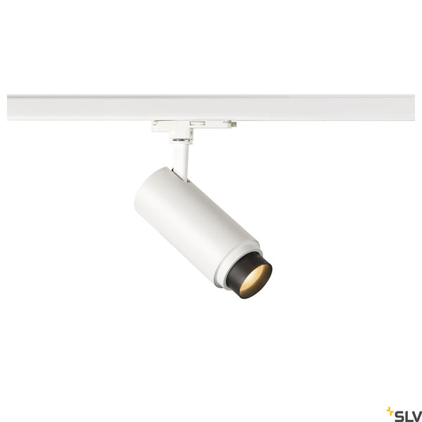 SLV NUMINOS® ZOOM M DALI, white 3-phase spot, 20W 2700K 15-60° 1006115