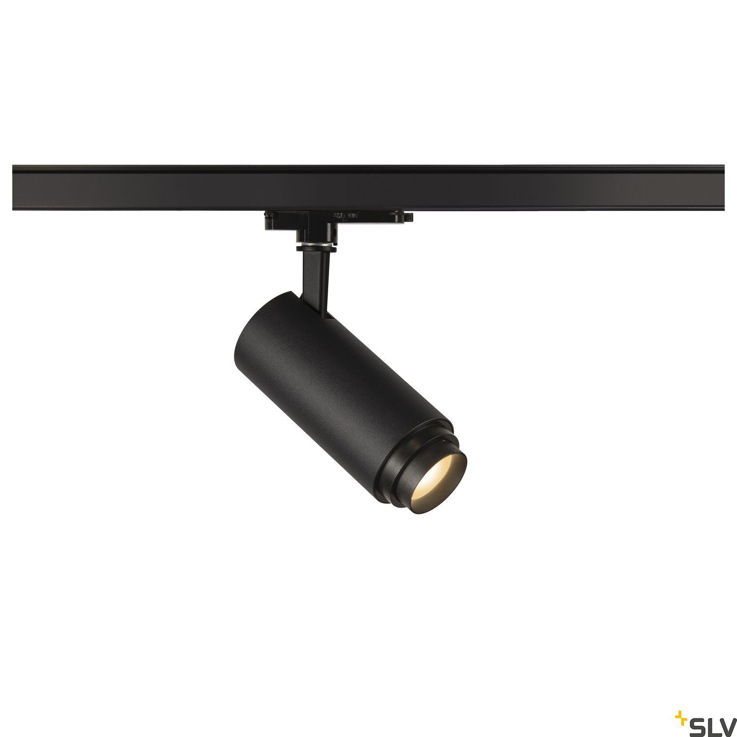 SLV NUMINOS® ZOOM M DALI, black 3-phase spot, 20W 3000K 15-60° 1006116