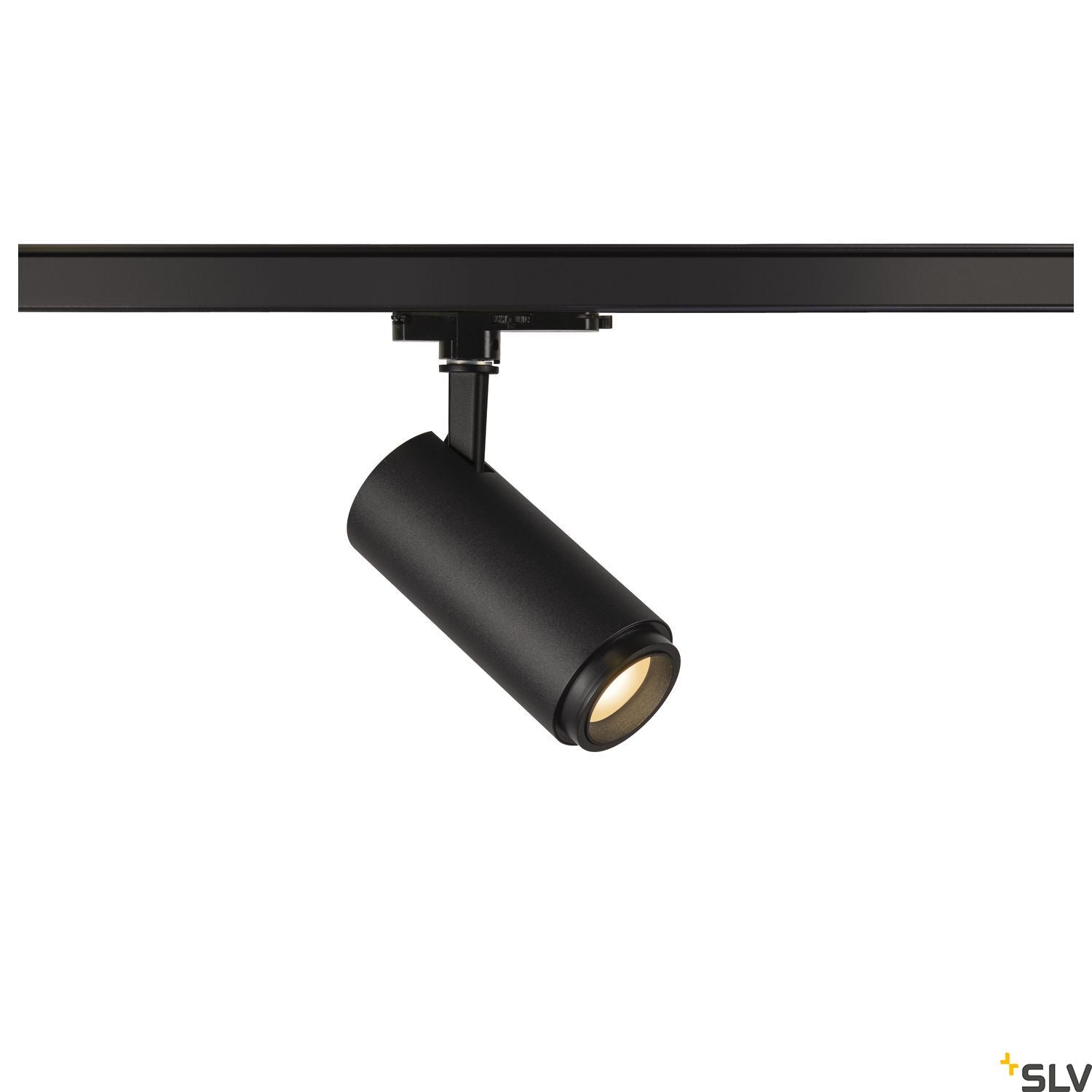 SLV NUMINOS® ZOOM M DALI, black 3-phase spot, 20W 3000K 15-60° 1006116