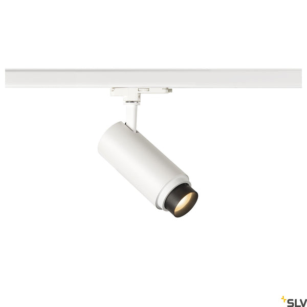 SLV NUMINOS® ZOOM M DALI, white 3-phase spot, 20W 3000K 15-60° 1006117
