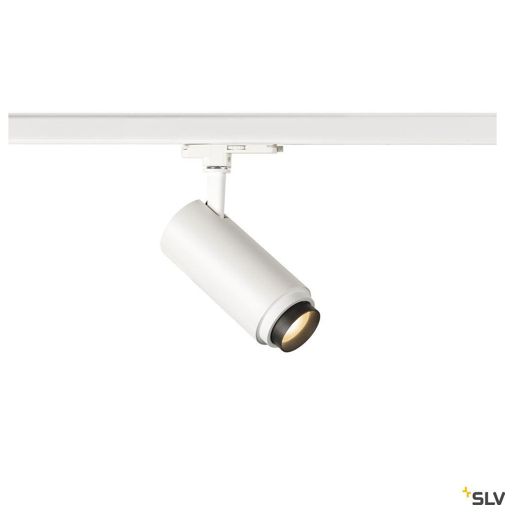SLV NUMINOS® ZOOM M DALI, white 3-phase spot, 20W 3000K 15-60° 1006117
