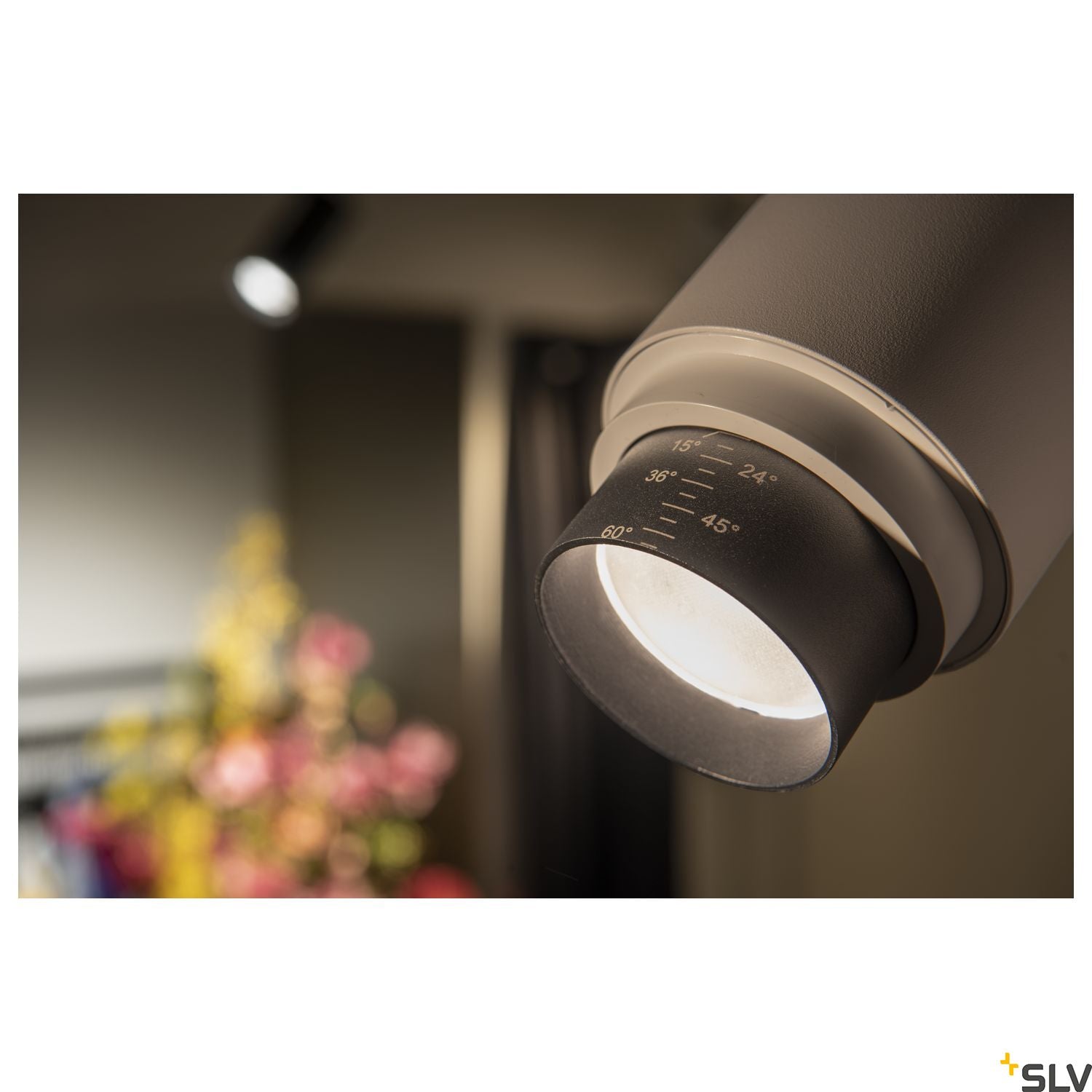 SLV NUMINOS® ZOOM M DALI, white 3-phase spot, 20W 3000K 15-60° 1006117