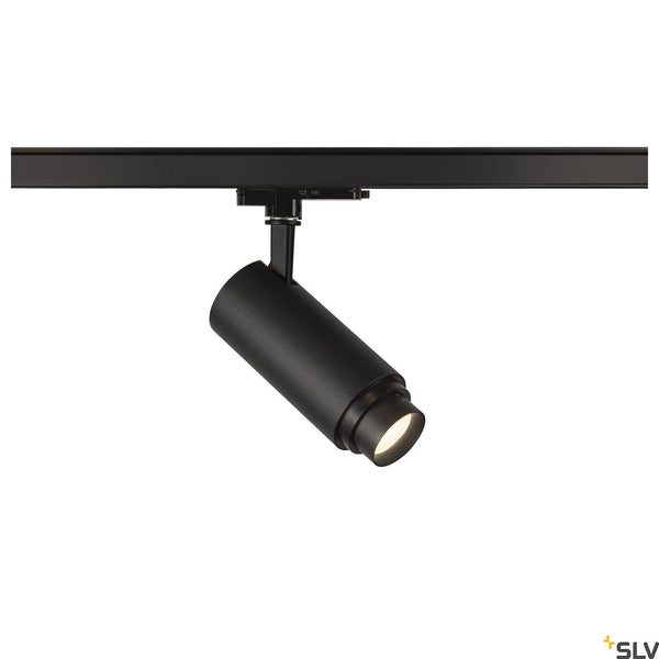SLV NUMINOS® ZOOM M DALI, black 3-phase spot, 20W 4000K 15-60° 1006118