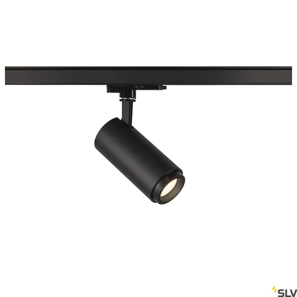 SLV NUMINOS® ZOOM M DALI, black 3-phase spot, 20W 4000K 15-60° 1006118