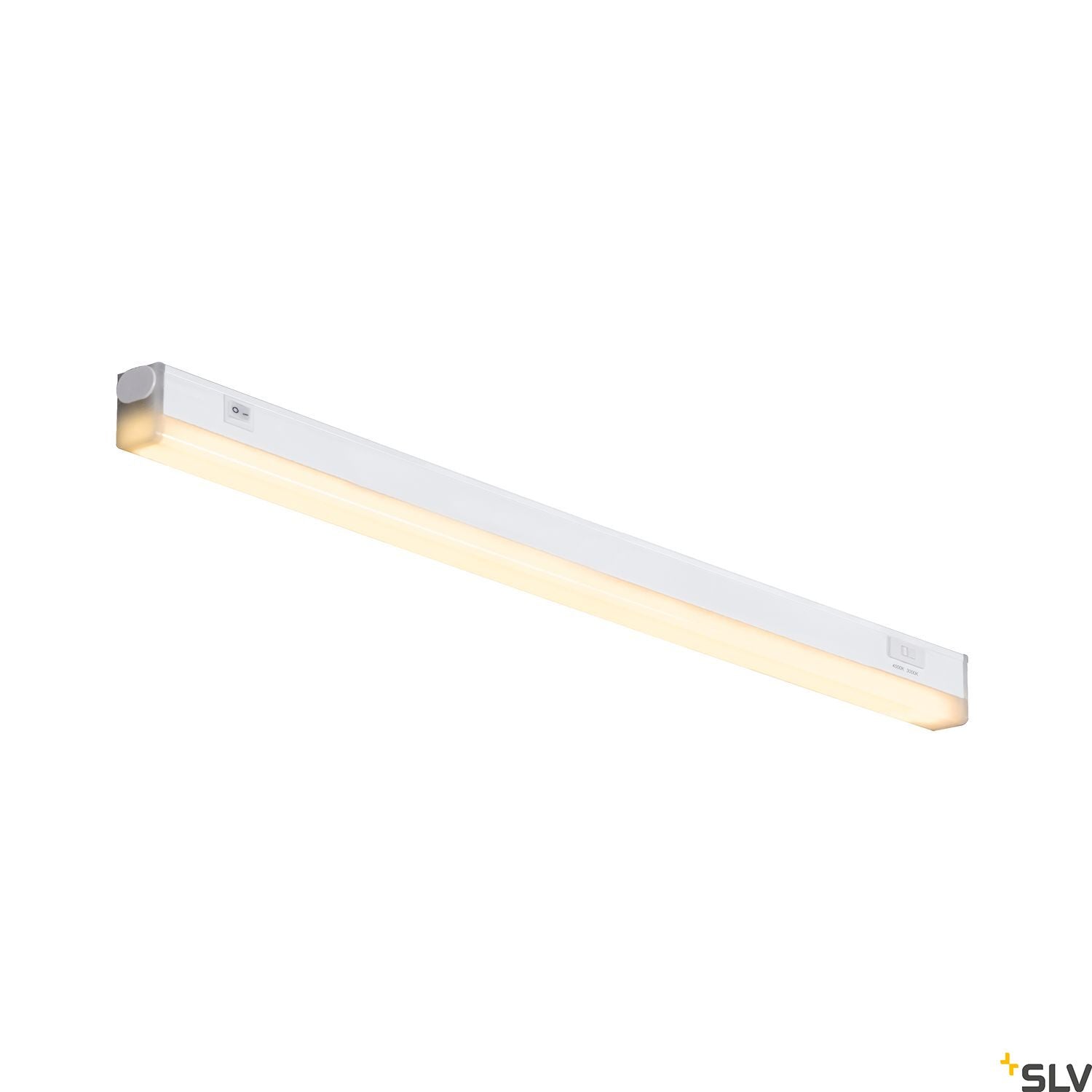 SLV BATTEN 60, white light bar, 9W CCT Switch 3000/4000K 1006123