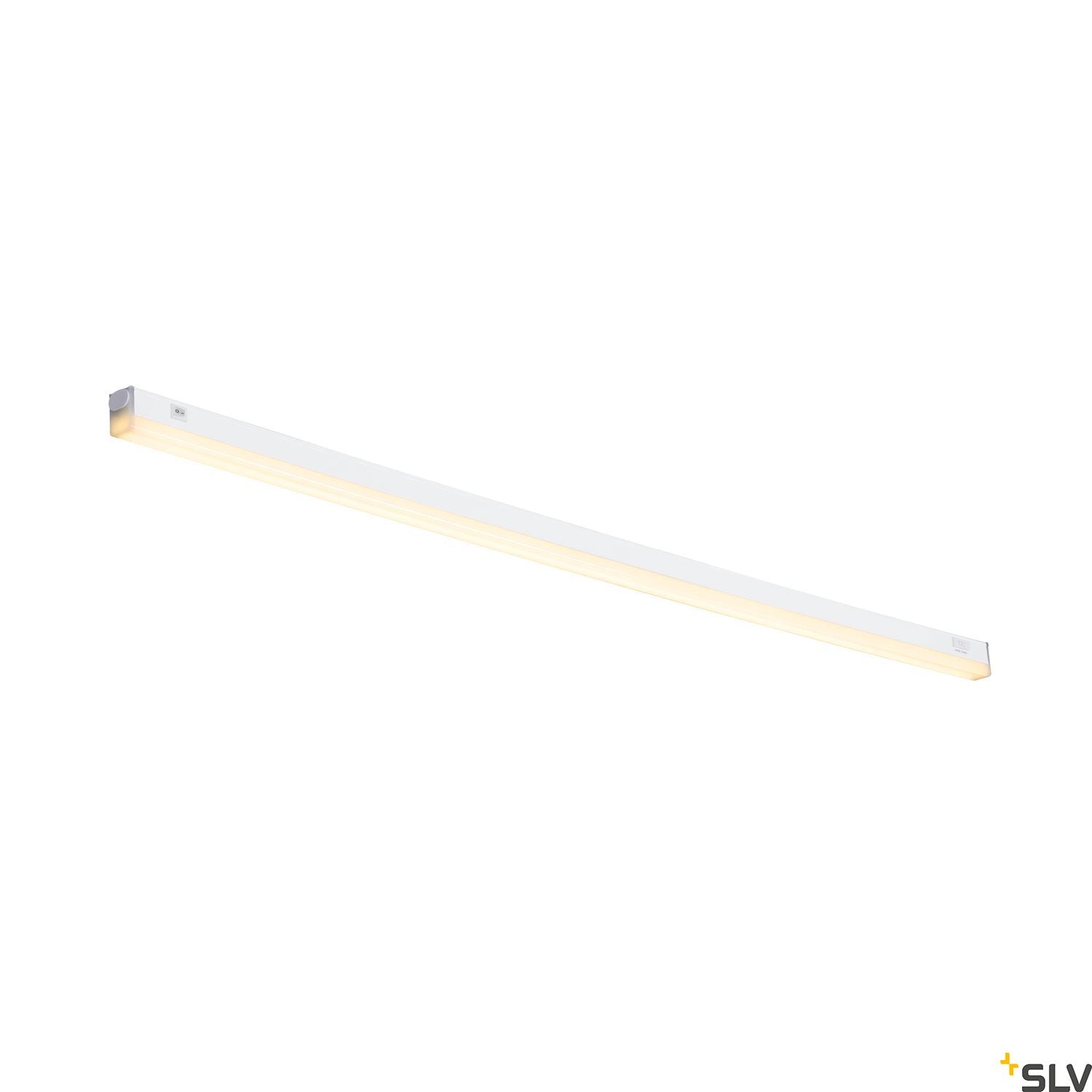 SLV BATTEN 120, white light bar, 18W CCT Switch 3000/4000K 1006124