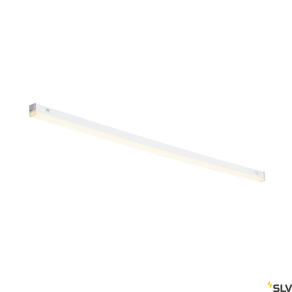 SLV BATTEN 120, white light bar, 18W CCT Switch 3000/4000K 1006124