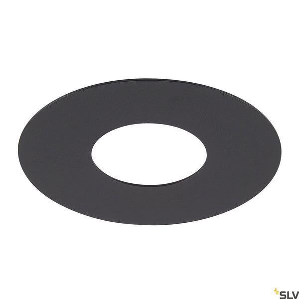SLV Numinos® XS Mounting Frame, round 160/70mm black 1006135