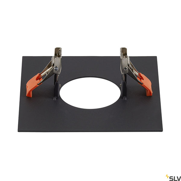 SLV Numinos® XS Mounting Frame, square 160/70mm black 1006137