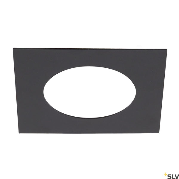 SLV Numinos® S Mounting Frame, square 160/100mm black 1006141