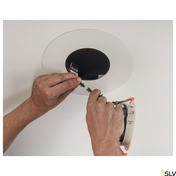 SLV Numinos® M Mounting Frame, round 240/120mm white 1006144