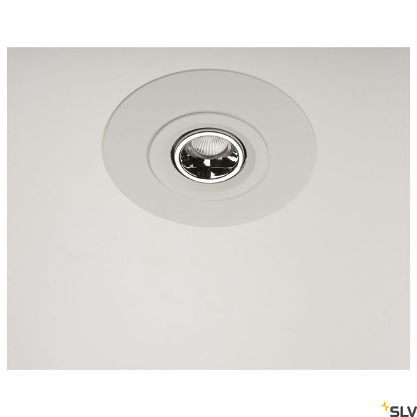 SLV Numinos® M Mounting Frame, round 240/120mm white 1006144