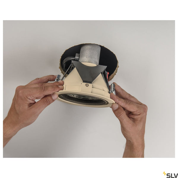 SLV Numinos® M Mounting Frame, round 240/120mm white 1006144