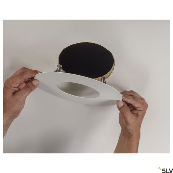 SLV Numinos® M Mounting Frame, round 240/120mm white 1006144
