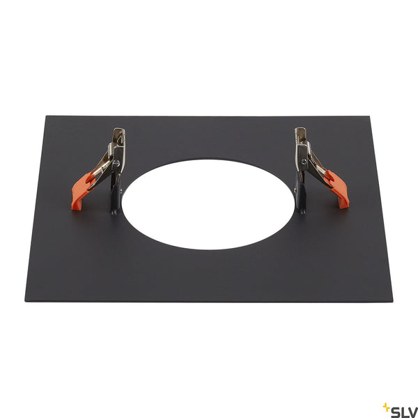 SLV Numinos® M Mounting Frame, square 240/120mm black 1006145