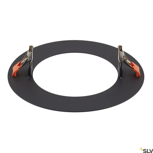 SLV Numinos® L Mounting Frame, round 240/150mm black 1006147