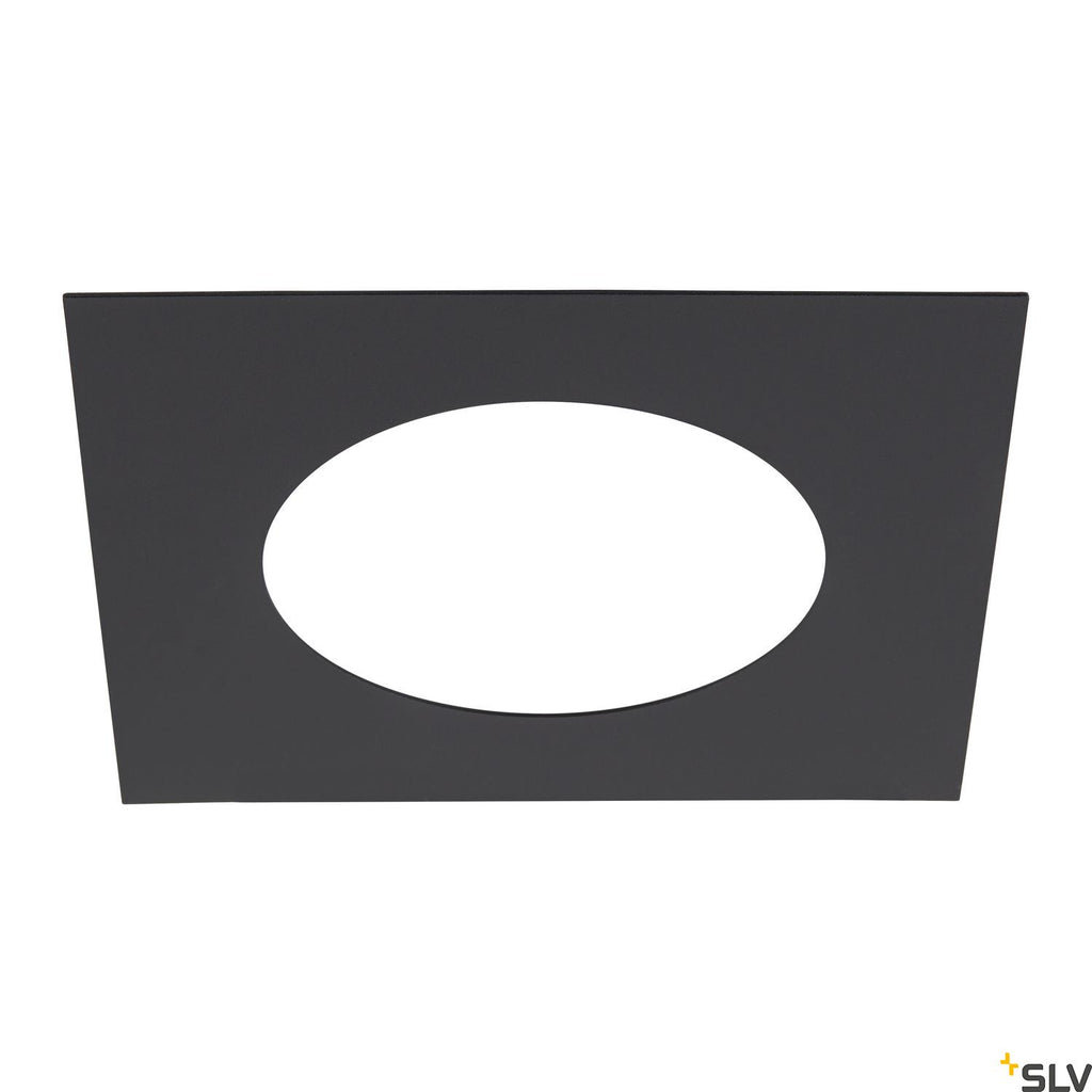 SLV Numinos® L Mounting Frame, square 240/150mm black 1006149