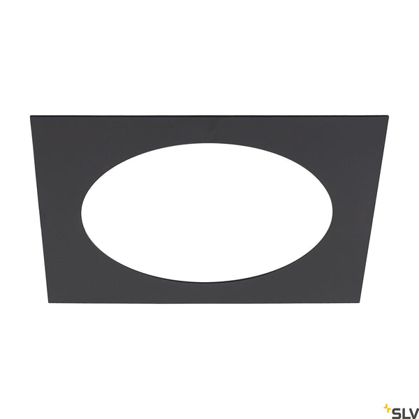 SLV Numinos® XL Mounting Frame, square 240/180mm black 1006153