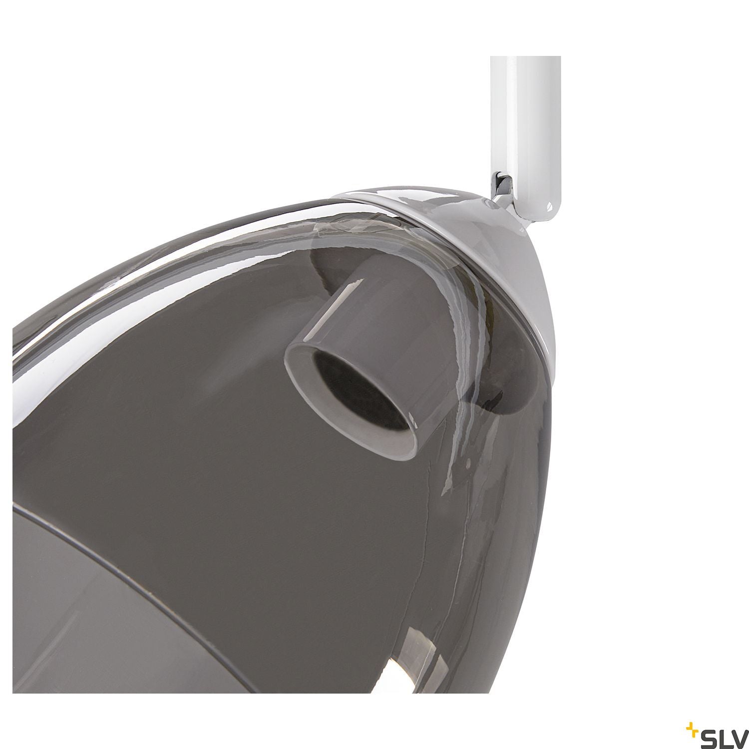 SLV PARA CONE GL GU10, white / transparent 1-phase spot 1006156