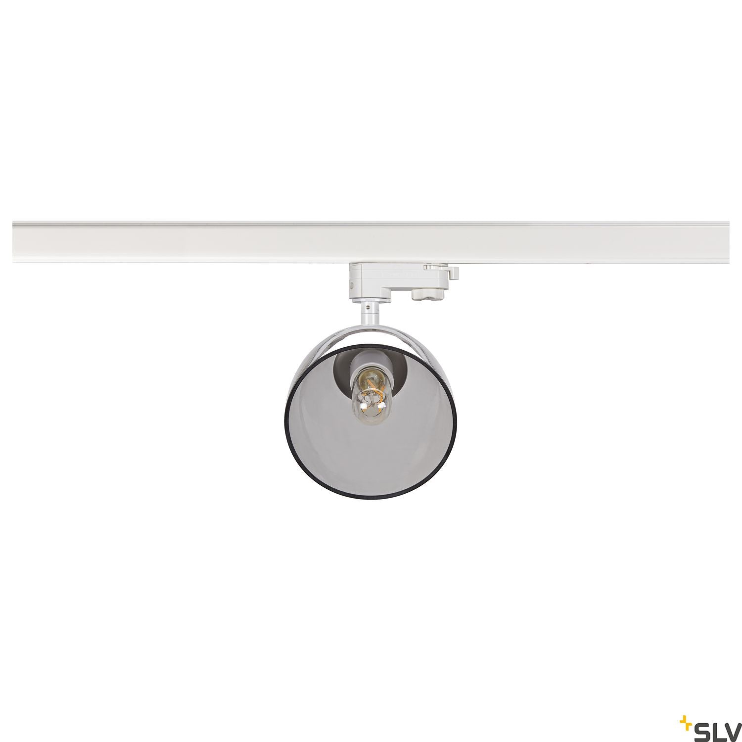 SLV PARA CONE GL GU10, white / transparent 3-phase spot 1006158