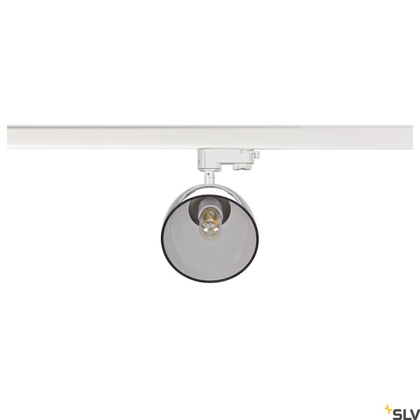SLV PARA CONE GL GU10, white / transparent 3-phase spot 1006158
