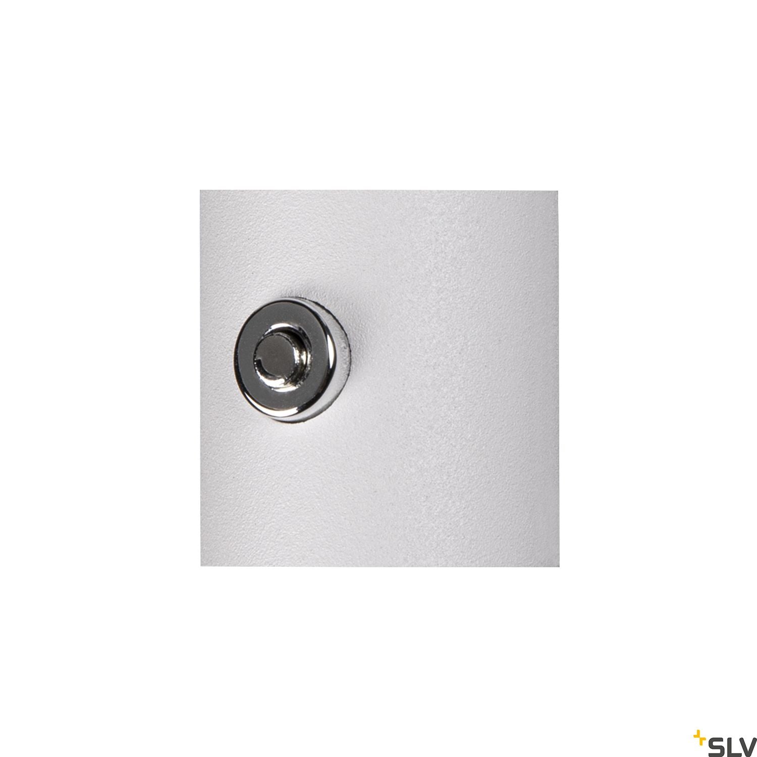 SLV KARPO GOOSE, white wall-mounted light, 5.8W 3000K 40° 1006161
