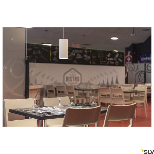 SLV NUMINOS® XL PHASE, white / black pendant light, 36W 3000K 24° 1005714