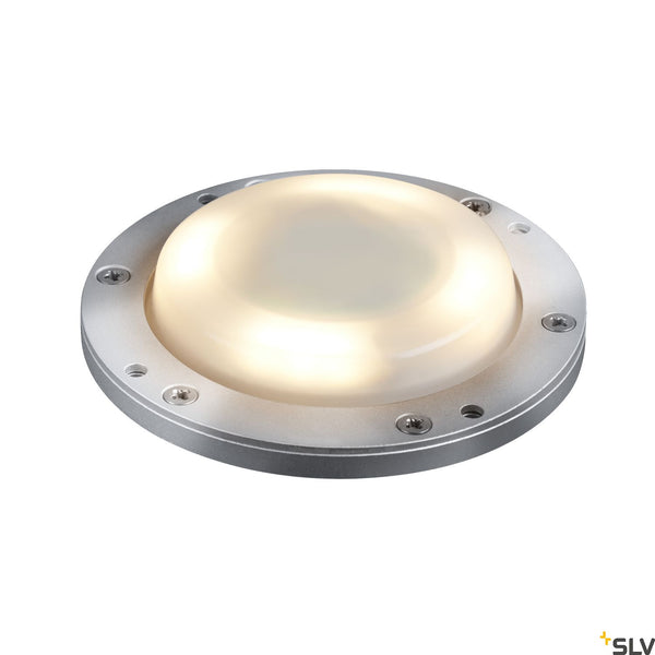 SLV SMALL PLOT Module, stainless steel / frosted LED module, 3W 3000K CRI80 180° 1006171