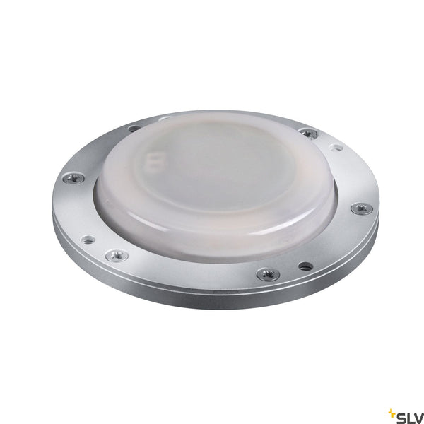 SLV SMALL PLOT Module, stainless steel / frosted LED module, 3W 3000K CRI80 180° 1006171