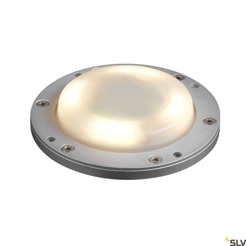 SLV SMALL PLOT Module, aluminium / frosted LED module, 3W 3000K CRI80 180° 1006172