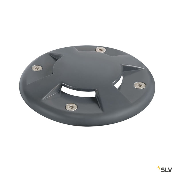 SLV SMALL PLOT, anthracite 4-slot cover 1006176