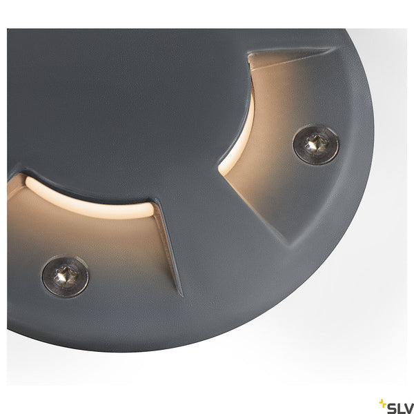 SLV SMALL PLOT, anthracite 4-slot cover 1006176