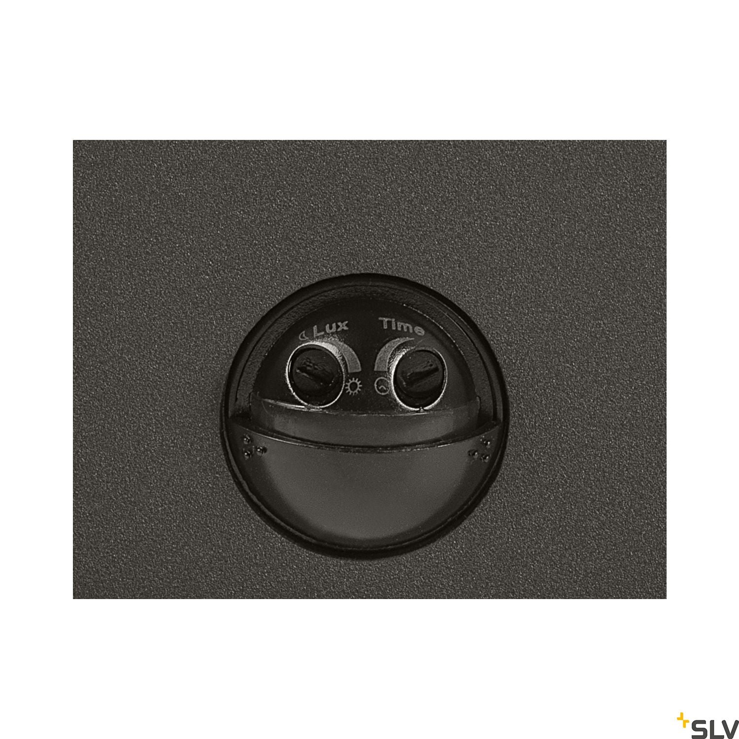 SLV GRAFIT E27 square Sensor, anthracite wall-mounted light 1006183