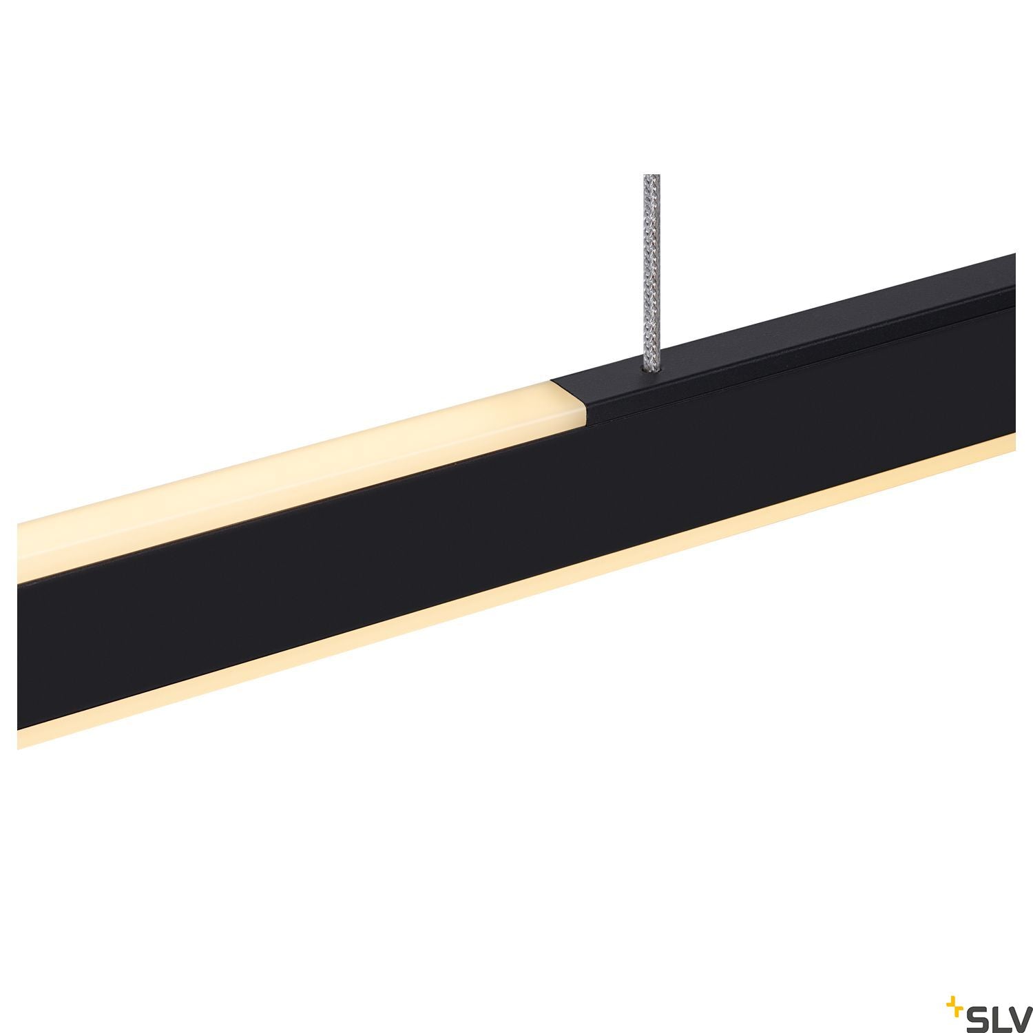 SLV ONE LINEAR Dimmable  up/down, black pendant light, 24W 2700/3000K 1006185