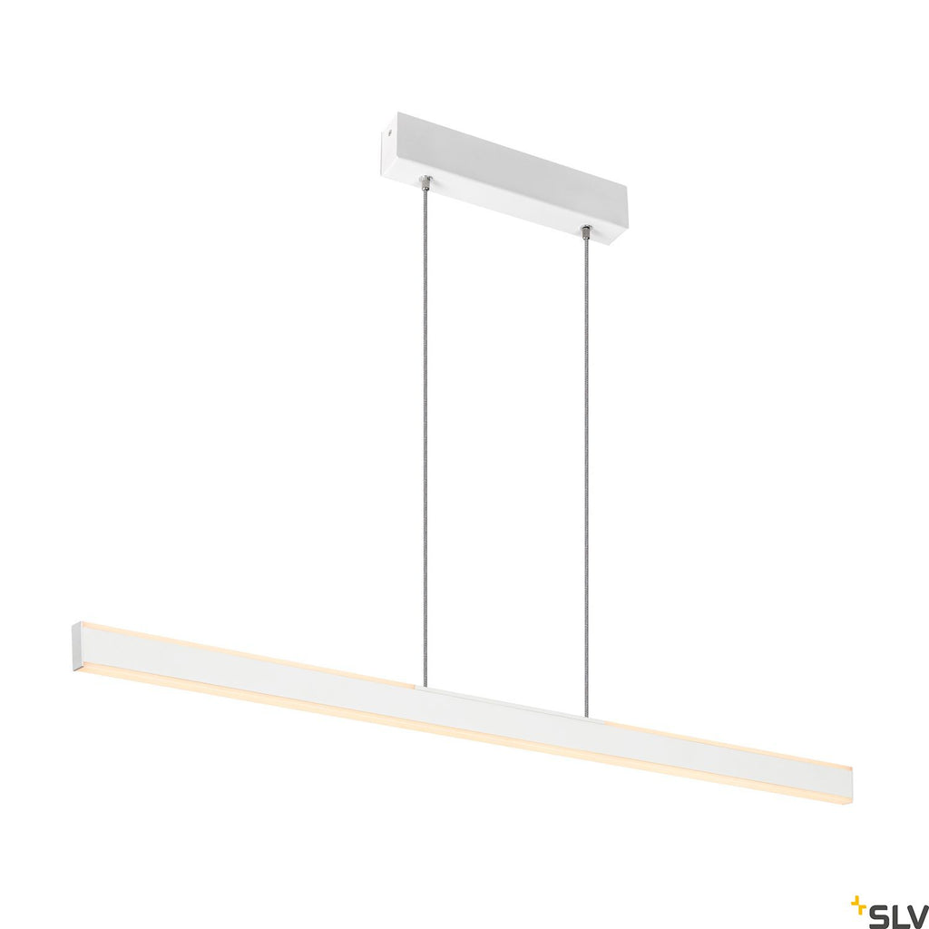 SLV ONE LINEAR Dimmable  up/down, white pendant light, 24W 2700/3000K 1006186