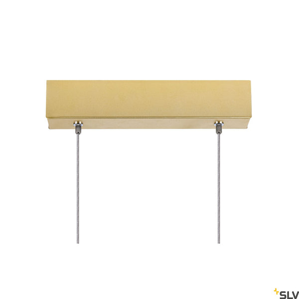 SLV ONE LINEAR Dimmable up/down, brass pendant light, 24W 2700/3000K 1006187