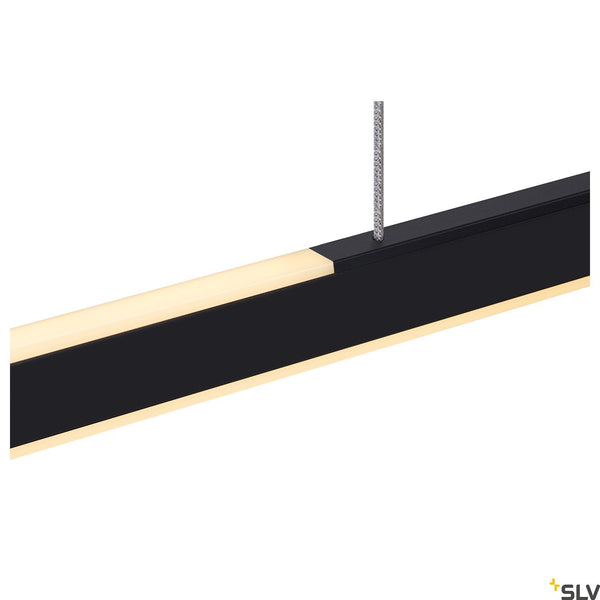 SLV ONE LINEAR Dimmable  up/down, black pendant light, 35W 2700/3000K 1006188
