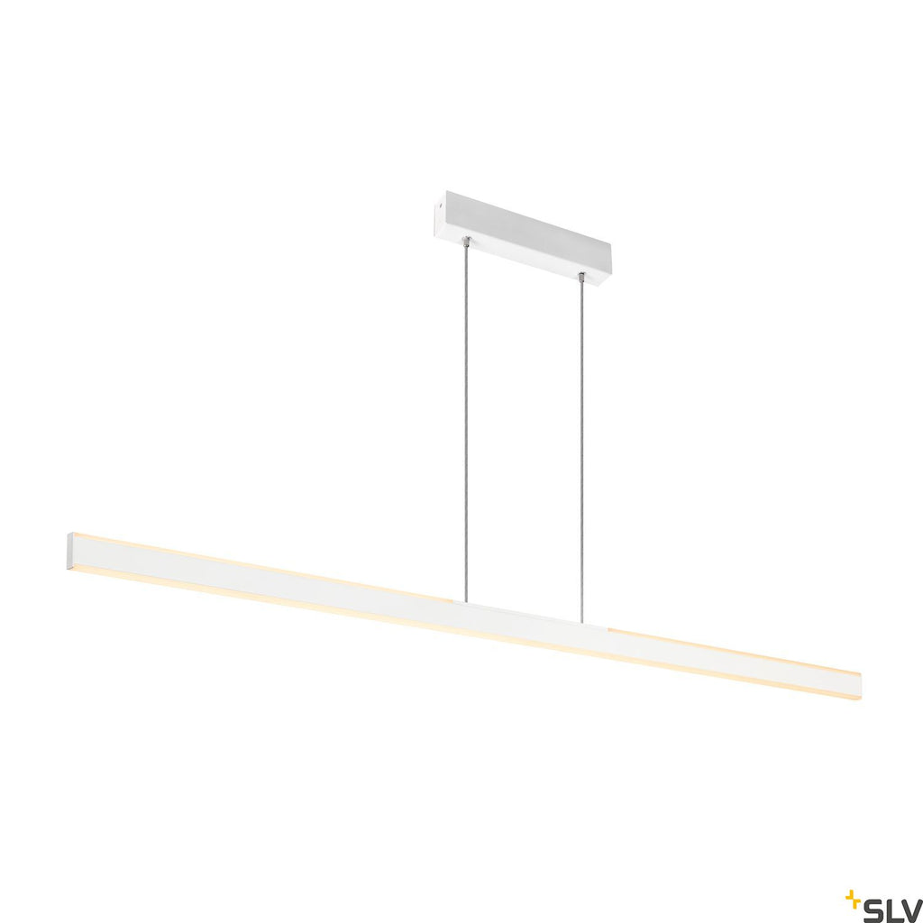 SLV ONE LINEAR Dimmable up/down, white pendant light, 35W 2700/3000K 1006189