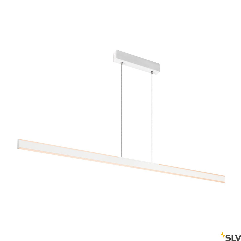 SLV ONE LINEAR Dimmable up/down, white pendant light, 35W 2700/3000K 1006189