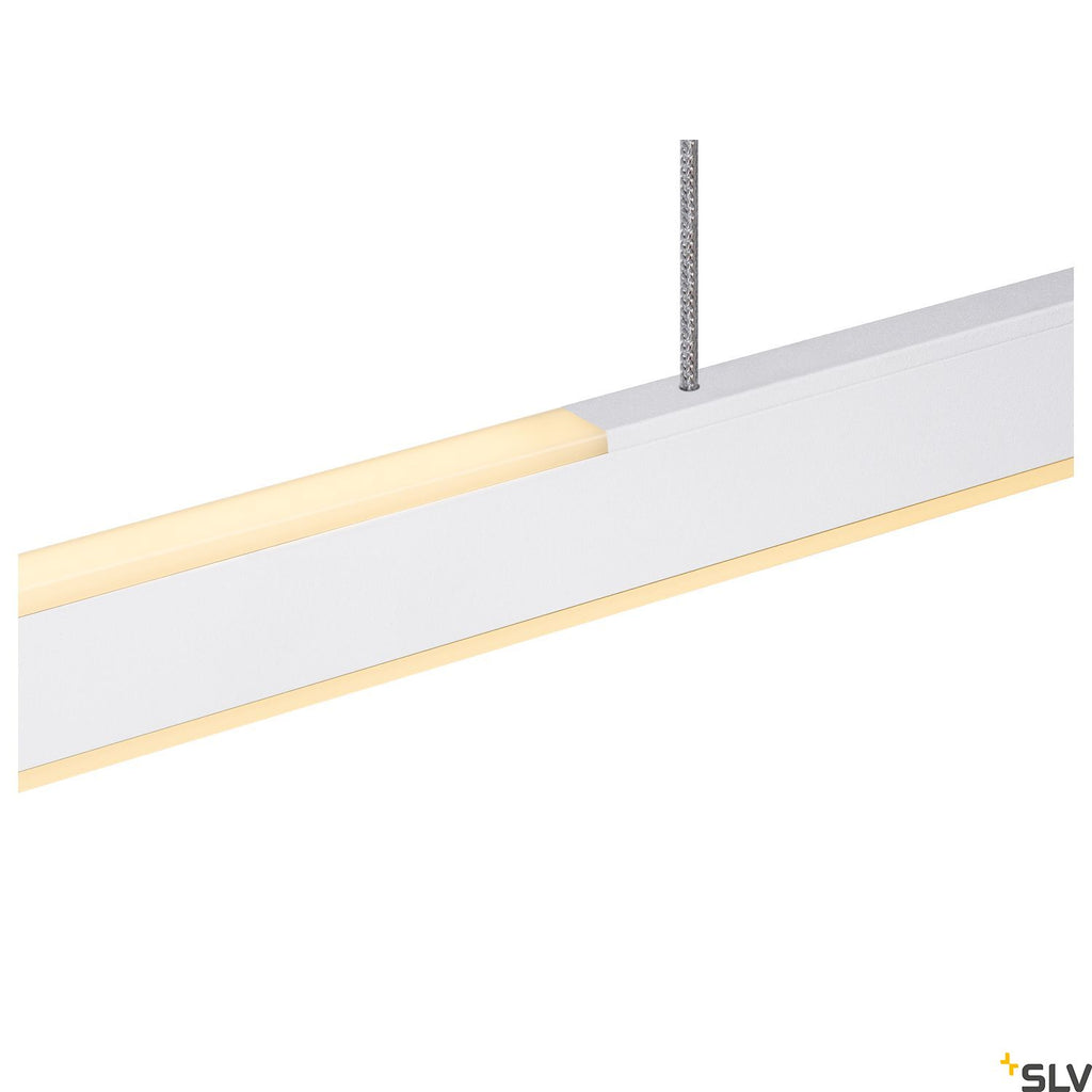 SLV ONE LINEAR Dimmable up/down, white pendant light, 35W 2700/3000K 1006189