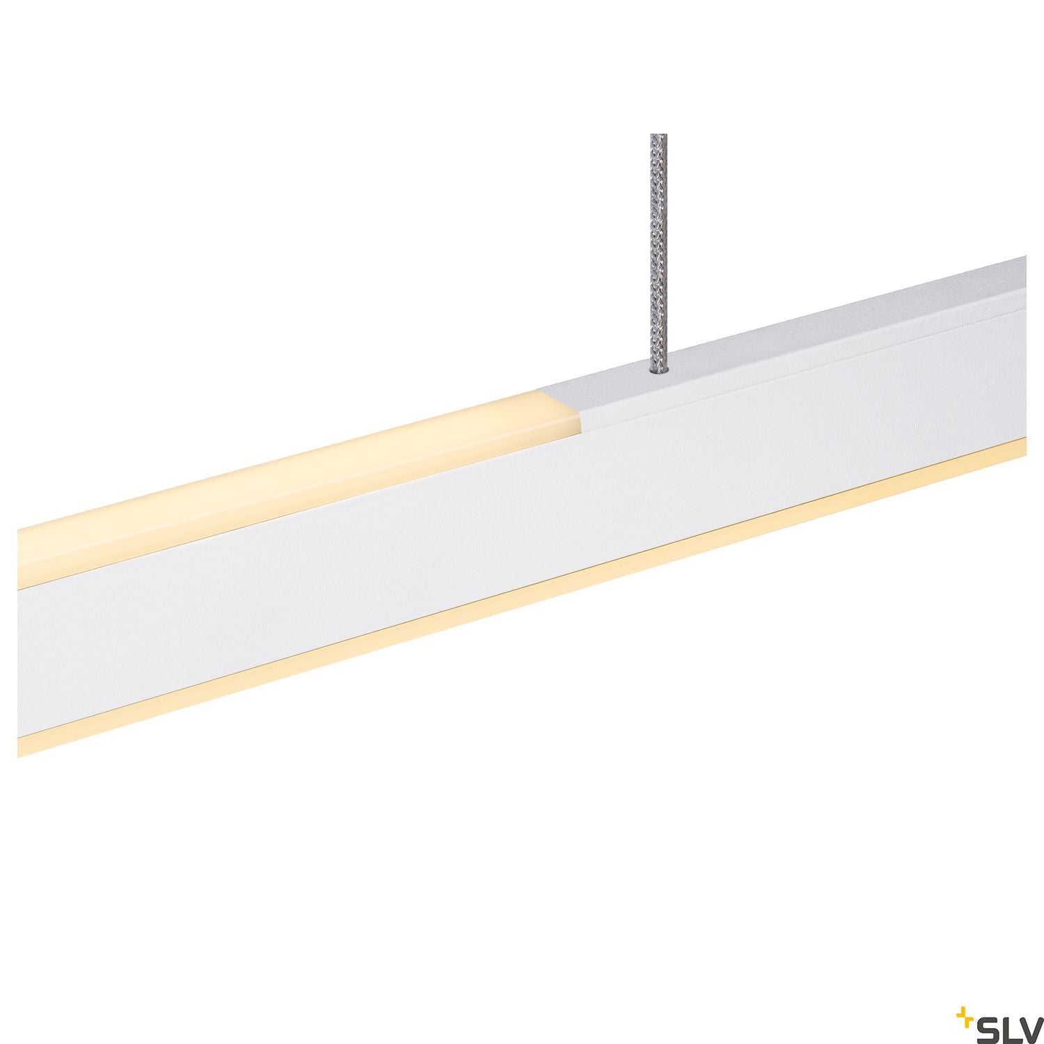 SLV ONE LINEAR Dimmable up/down, white pendant light, 35W 2700/3000K 1006189