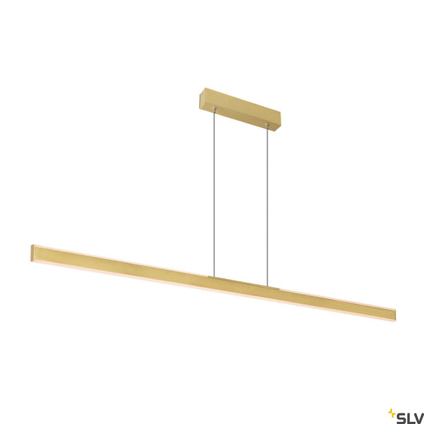 SLV ONE LINEAR Dimmable  up/down, brass pendant light, 35W 2700/3000K 1006190