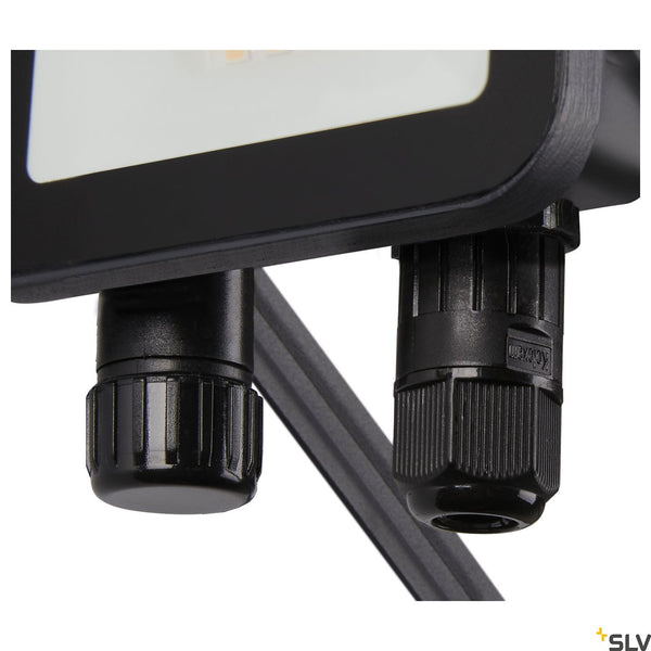 SLV FLOODI S, anthracite / transparent wall and ceiling-mounted light, 9.3W 3000K 100° 1006191