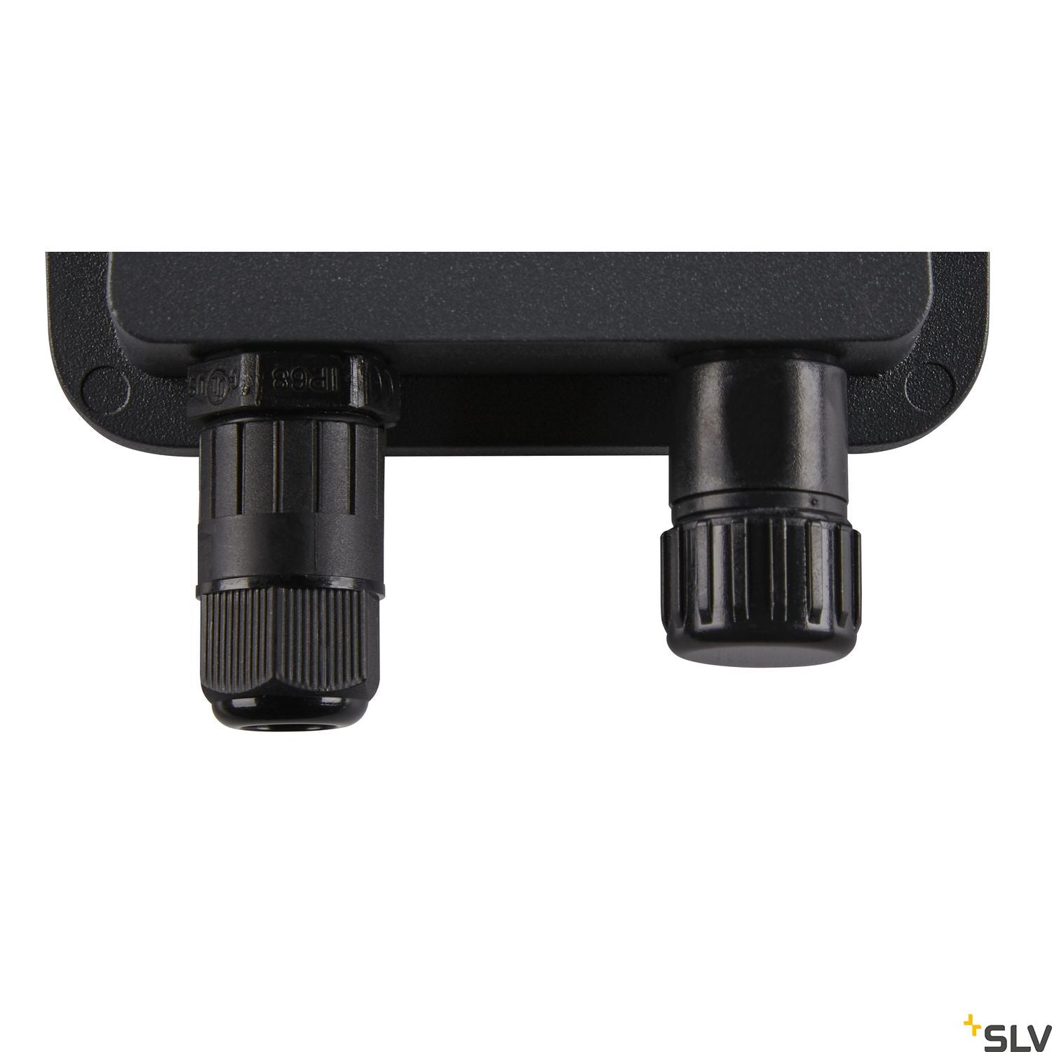 SLV FLOODI S, anthracite / transparent wall and ceiling-mounted light, 9.3W 3000K 100° 1006191