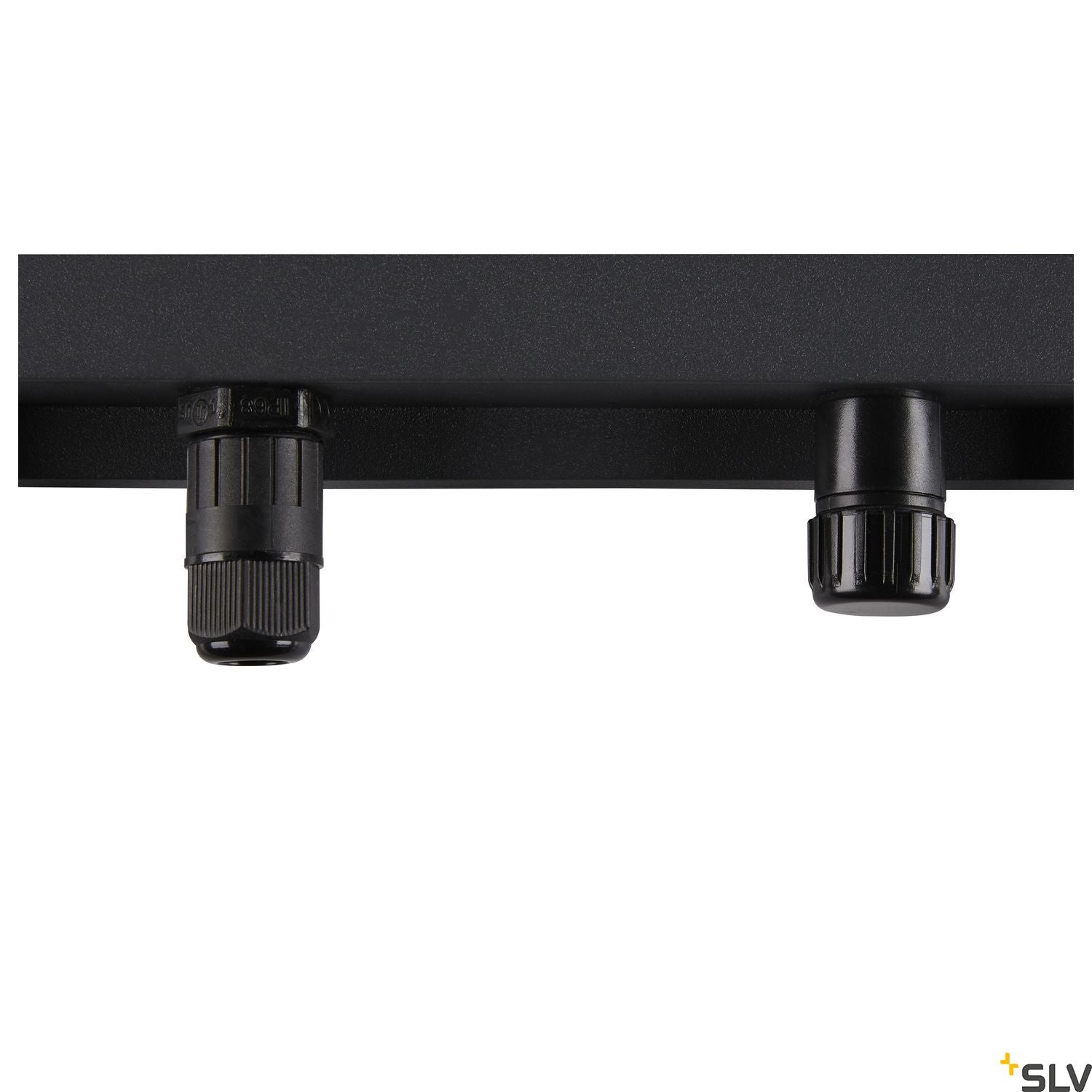 SLV FLOODI L, anthracite / transparent wall and ceiling-mounted light, 48W 3000K 100° 1006193