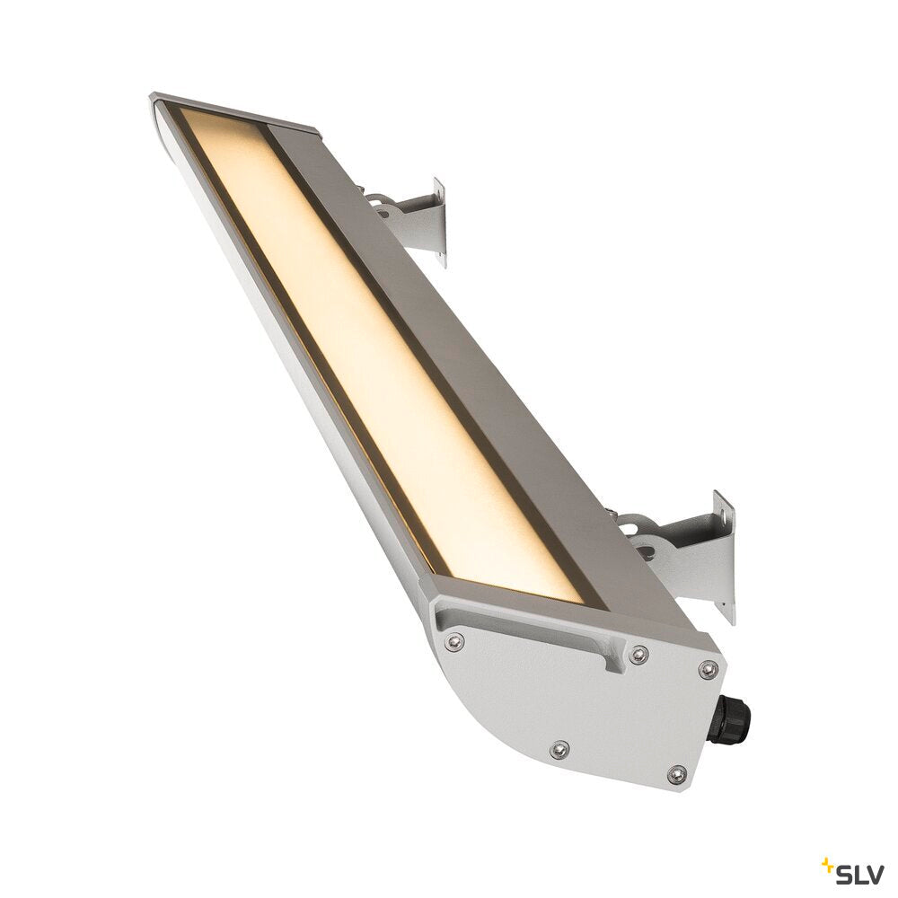 SLV VANO WING SP DALI, Wall-mounted light grey 49W 3140lm 3000K CRI80 120° DALI 1006270