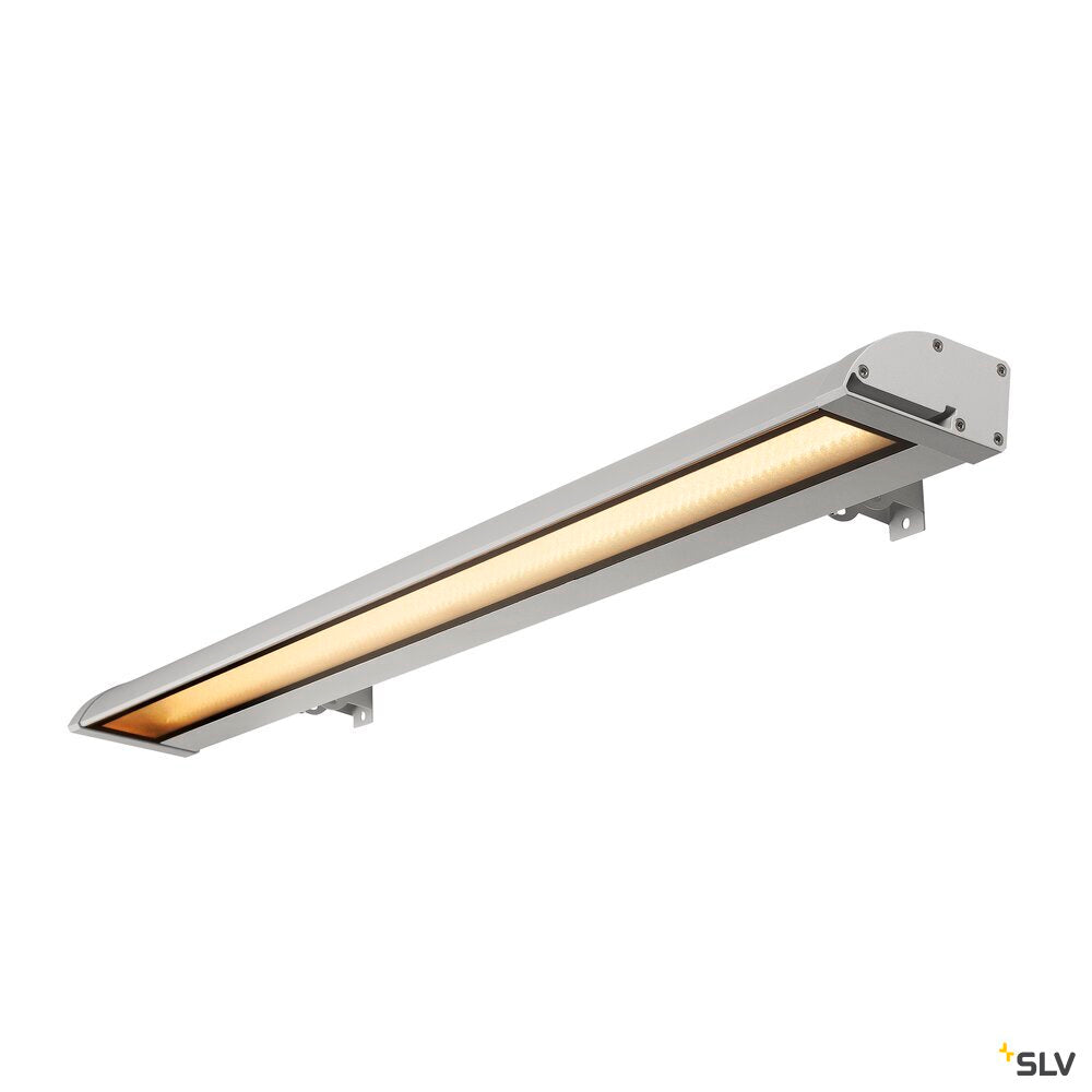 SLV VANO WING SP DALI, Wall-mounted light grey 49W 3140lm 3000K CRI80 120° DALI 1006270
