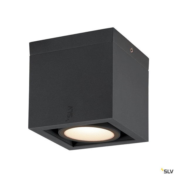 SLV ESKINA FRAME CL single, Ceiling-mounted light anthracite 15W 1100/1200lm 3000/4000K CRI80 95° 1006316